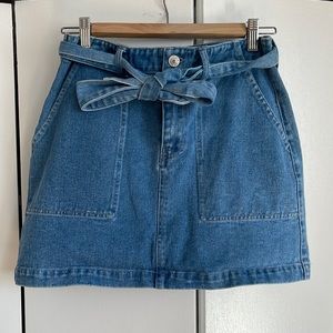 Jean skirt